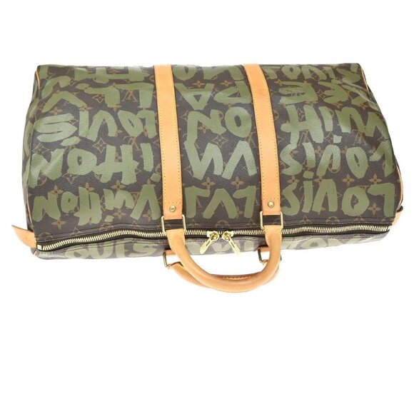 LOUIS VUITTON Keepall 50 Travel Hand Bag Monogram Graffiti BN KI M92196 332RF579 - Picture 5 of 15